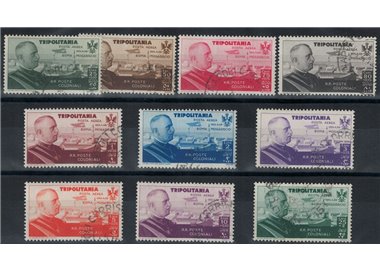 TRIPOLITANIA 1934 Volo Roma-Mogadiscio 10v us