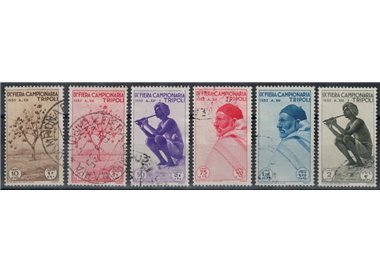 TRIPOLITANIA 1935 9th Tripoli Fair 6v us