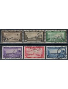 TRIPOLITANIA 1938 12th Tripoli Fair 6v us
