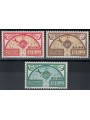 SOMALIA AFIS 1953 75th anniversary of the UPU 3v MNH**