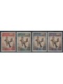 SOMALIA AFIS 1957 Campagna Antitubercolare 4v MNH**