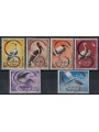 SOMALIA AFIS 1959 Birds 6v MNH**