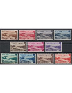 SOMALIA AFIS 1950 Pictorial Series (airmail) 11v MNH**