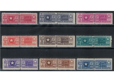 SOMALIA AFIS 1950 Pacchi postali 9v MNH**