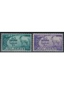 SOMALIA AFIS 1950 Pictorial Series, expressed 2v MH*