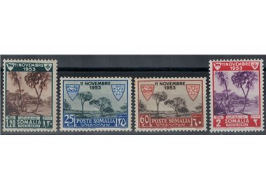 SOMALIA AFIS 1954 Leper Colonies of the Knights of Malta 4v MH*