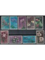 SOMALIA AFIS 1955 Serie ordinaria, fiori 9v MH*