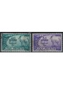 SOMALIA AFIS 1950 Serie Pittorica, espressi 2v us