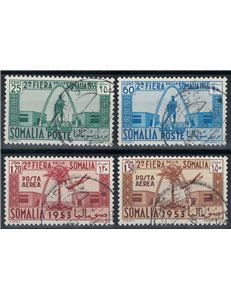SOMALIA AFIS 1953 2nd Somali Fair 4v us