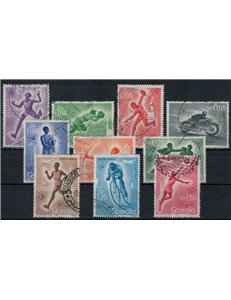 SOMALIA AFIS 1958 Sport 10v us