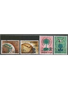 SOMALIA AFIS 1960 Anno Mondiale del Rifugiato 4v us