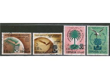 SOMALIA AFIS 1960 World Refugee Year 4v us
