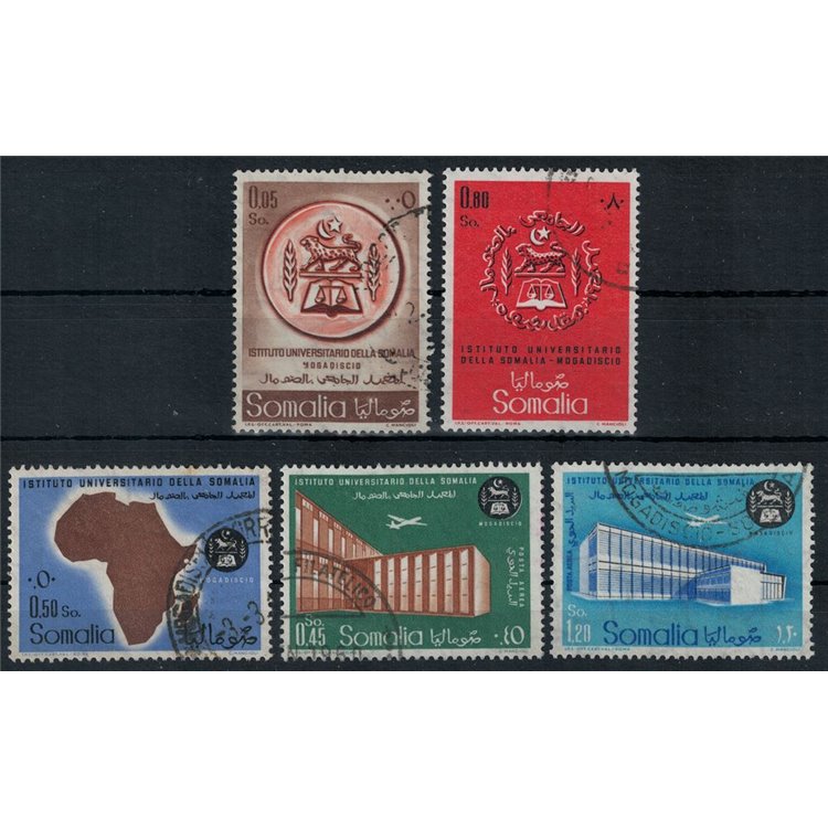SOMALIA AFIS 1960 Istituto Universitario della Somalia 5v us