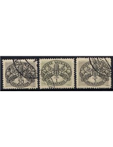 VATICAN 1946 Postage due (grey paper) 3v us