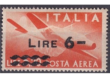 ITALY 1947 Airmail (overprinted) MH*