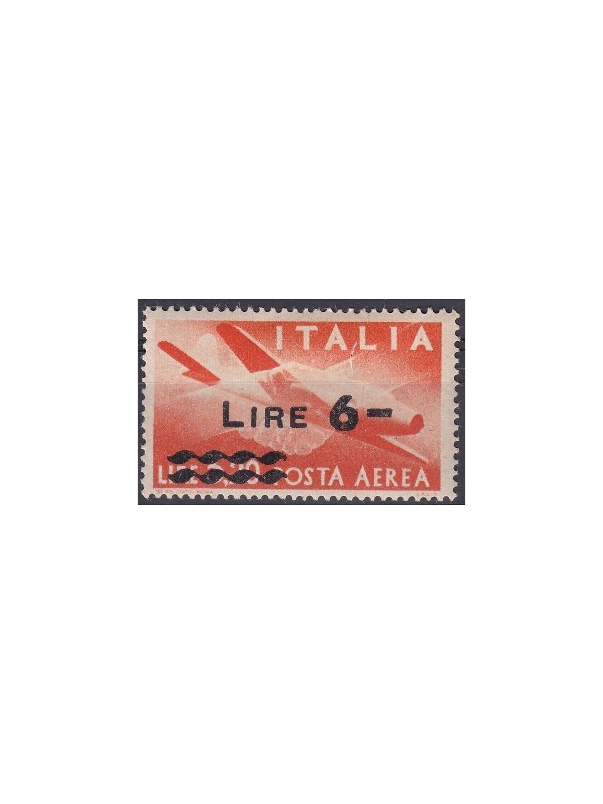 ITALY 1947 Airmail (overprinted) MH*