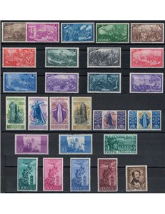 ITALIA 1948 Annata Completa 27v MH*