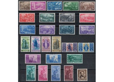 ITALIA 1948 Annata Completa 27v MH*