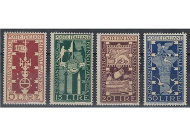 ITALY 1949 Venice Art Biennale 4v MH*