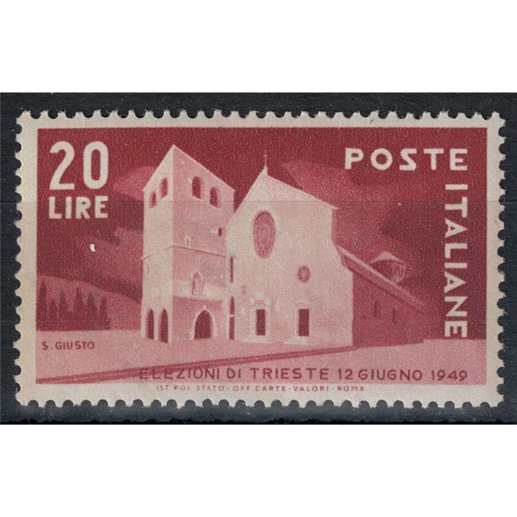 ITALY 1949 Trieste Elections MH*