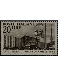 ITALIA 1949 Fiera di Milano MH*