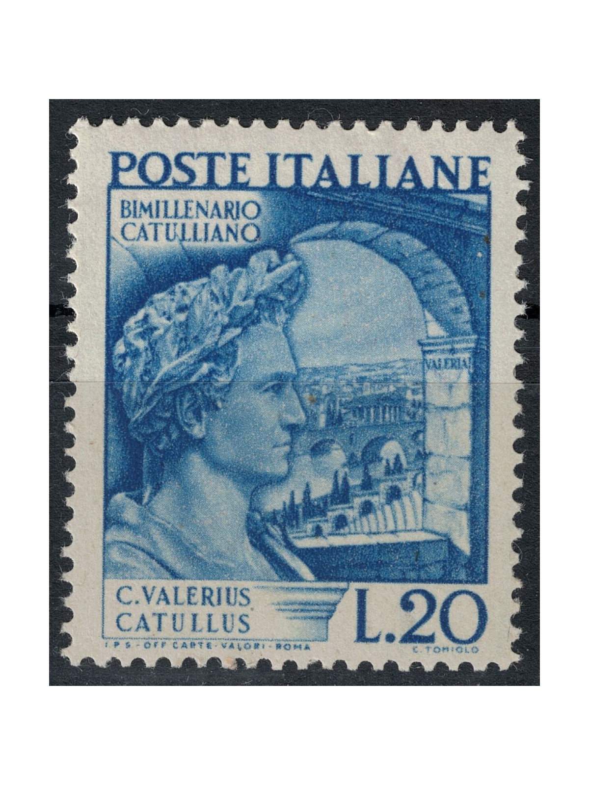 ITALIA 1949 Gaio Valerio Catullo MH*