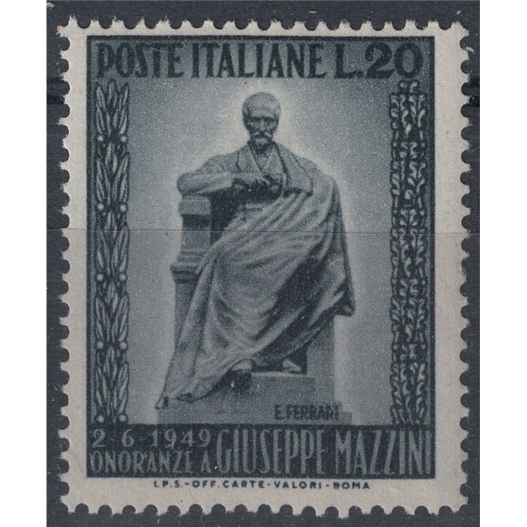 ITALIA 1949 Giuseppe Mazzini MH*