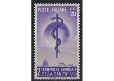 ITALY 1949 MH* Health Organization
