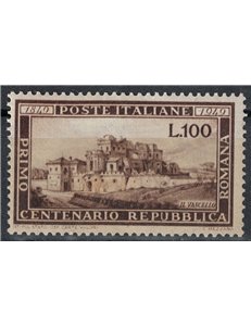 ITALIA 1949 Repubblica Romana MH*