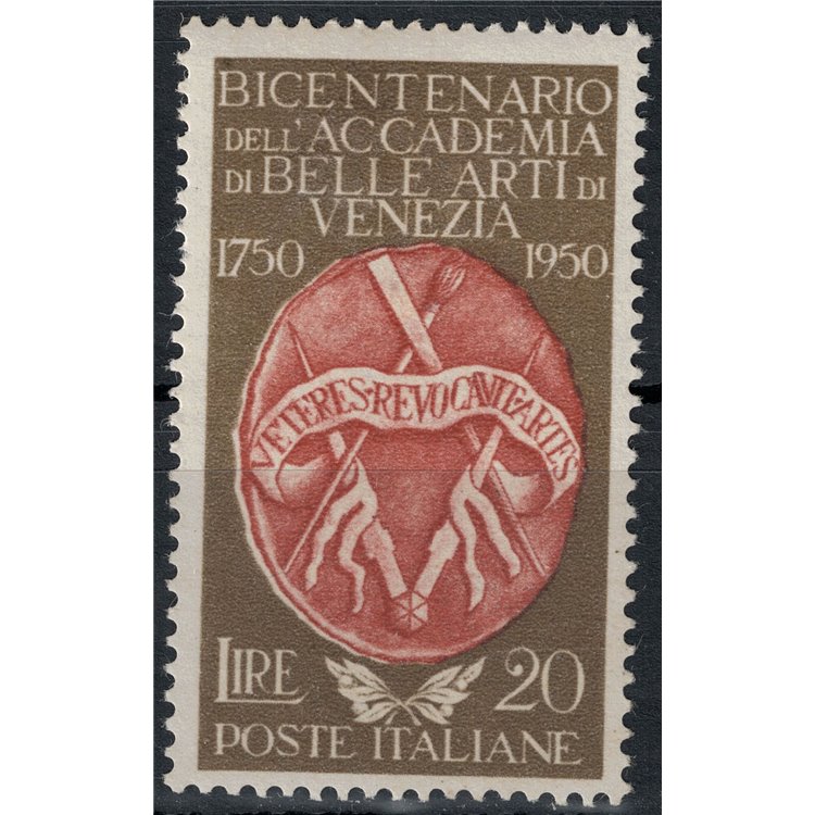 ITALY 1950 Academy of Fine Arts MH*