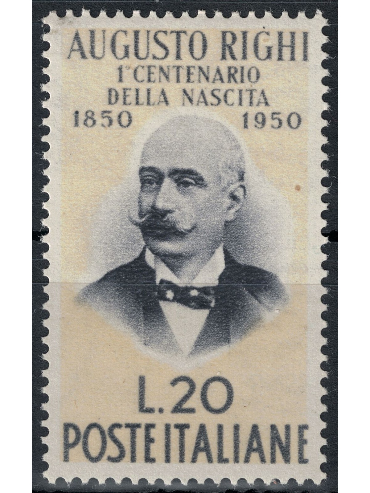 ITALY 1950 Augusto Righi MH*
