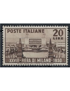 ITALY 1950 Milan Fair MH*