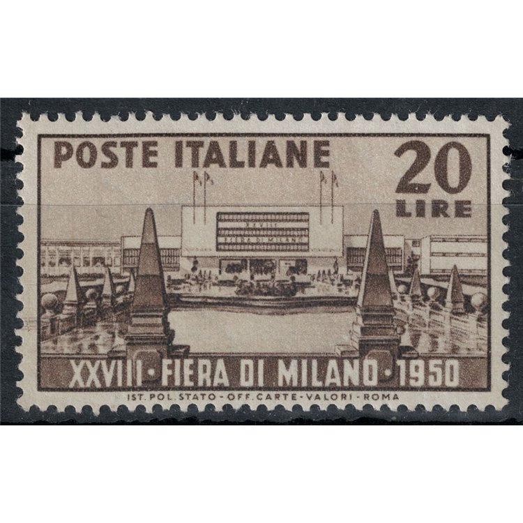 ITALIA 1950 Fiera di Milano MH*