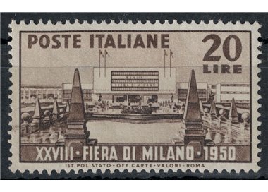 ITALIA 1950 Fiera di Milano MH*