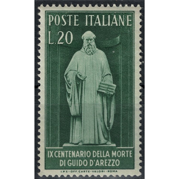 ITALIA 1950 Guido d'Arezzo MH*