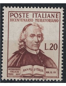 ITALY 1950 Ludovico Antonio Muratori MH*