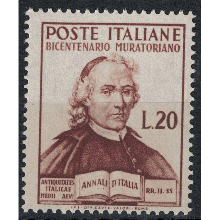 ITALY 1950 Ludovico Antonio Muratori MH*