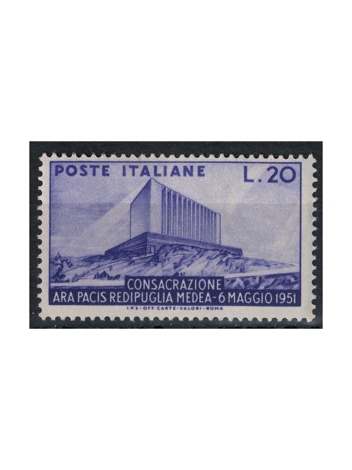 ITALY 1951 Ara Pacis MH*