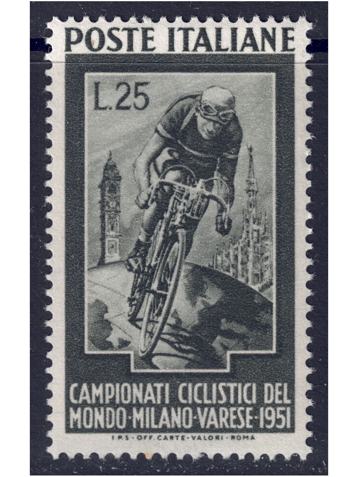 ITALIA 1951 Campionati ciclistici MH*