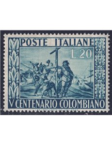 ITALY 1951 Christopher Columbus MH*