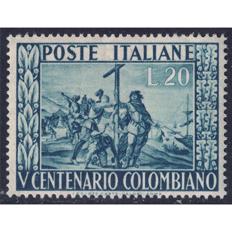 ITALY 1951 Christopher Columbus MH*
