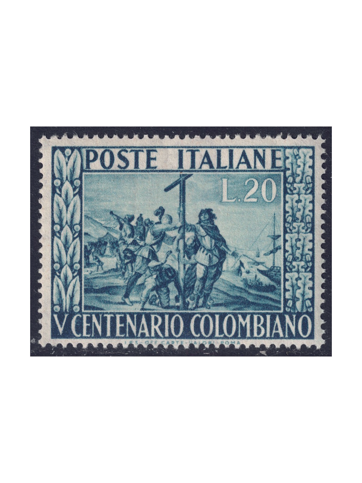 ITALY 1951 Christopher Columbus MH*