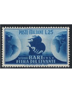 ITALY 1951 Levante Fair MH*