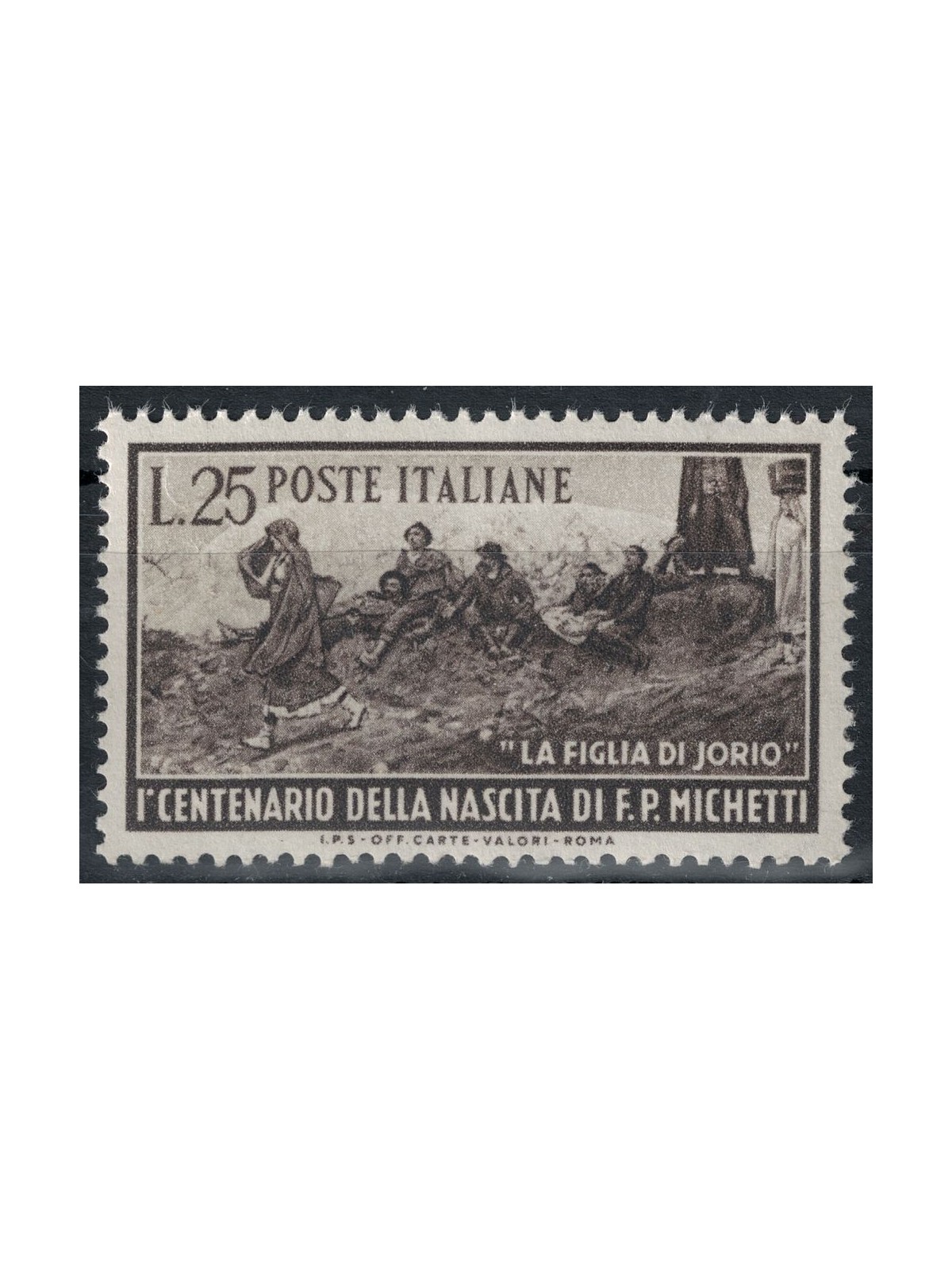 ITALY 1951 Francesco Paolo Michetti MH*