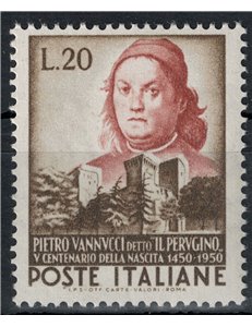 ITALY 1951 Pietro Vannucci (Il Perugino) MH*