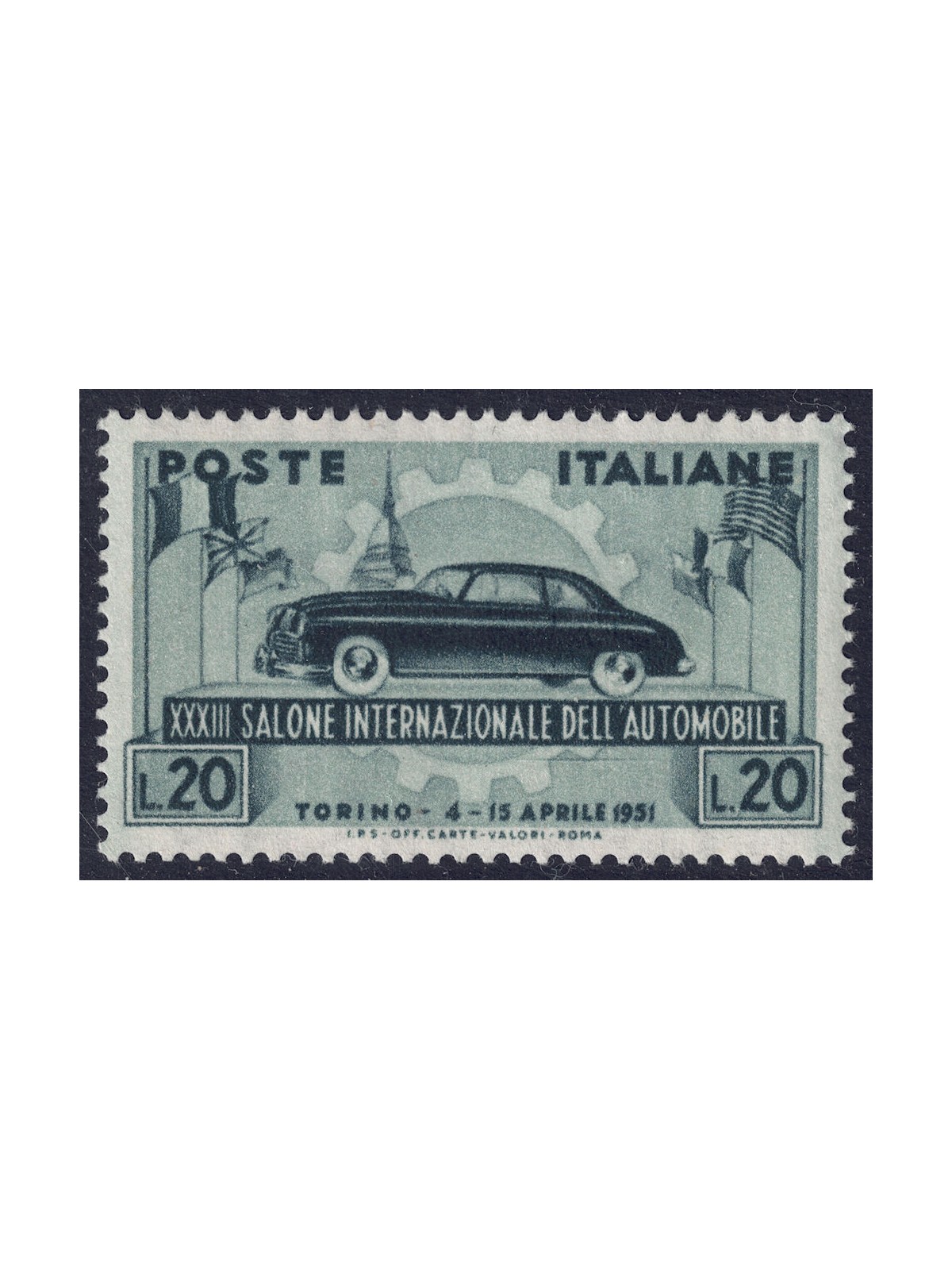 ITALY 1951 Motor Show MH*