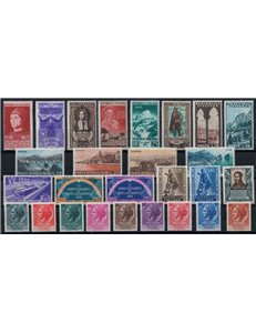 ITALIA 1953 Annata Completa 27v MH*