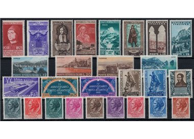 ITALIA 1953 Annata Completa 27v MH*