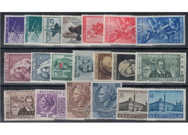 ITALIA 1954 Annata Completa 20v MH*