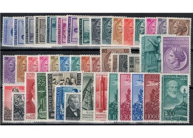 ITALIA 1955 Annata Completa 45v MH*